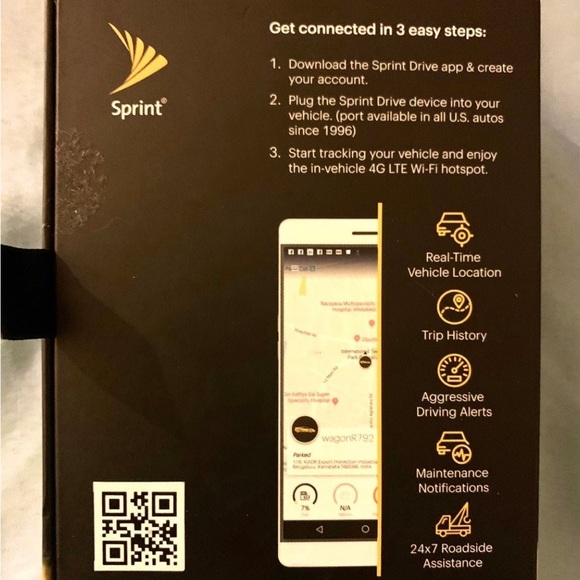 Sprint Drive Black and Yellow USB Device. N.B (For Sprint Customers Only) - Picture 4 of 5